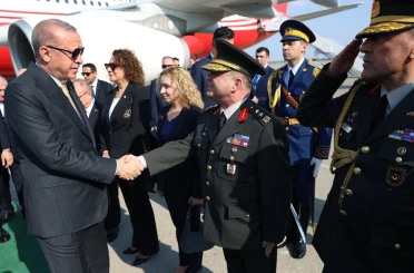 Cumhurbaşkanı Erdoğan, 8 Kasım Zafer Günü kutlamalarına katılmak üzere Azerbaycan'da