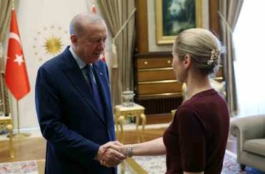 Cumhurbaşkanı Erdoğan, AB temsilcilerini kabul etti 