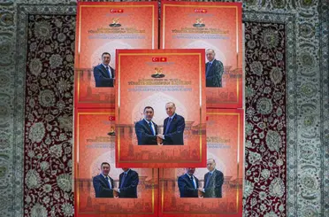 Cumhurbaşkanı Erdoğan, Caparov’a baş yazısını kendisinin yazdığı kitabı armağan edecek