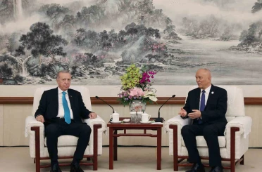 Cumhurbaşkanı Erdoğan, Çin Komünist Partisi Siyasi Büro Sekreteri Say Çi ile görüştü