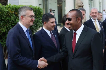 Cumhurbaşkanı Erdoğan, Etiyopya’da resmi törenle karşılandı 