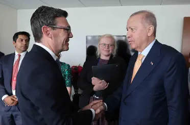 Cumhurbaşkanı Erdoğan, İngiltere Başbakanı Burnham ile görüştü