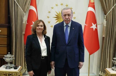 Cumhurbaşkanı Erdoğan, İspanya Anayasa Mahkemesi Başkanvekili Huertas’ı kabul etti 