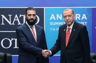 Cumhurbaşkanı Erdoğan, Suriyeli mevkidaşı ile Cumhurbaşkanlığı Külliyesinde görüştü 