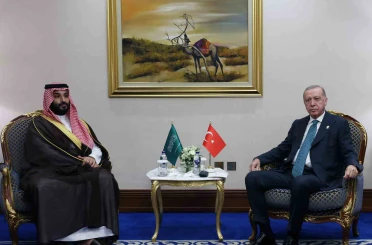 Cumhurbaşkanı Erdoğan, Suudi Arabistan Veliaht Prensi Selman ile görüştü 