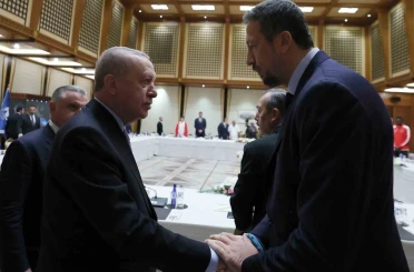 Cumhurbaşkanı Erdoğan, Türkiye A Milli Erkek Basketbol Takımını kabul etti 
