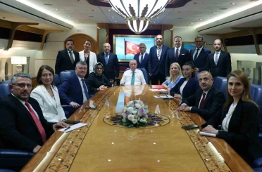 Cumhurbaşkanı Erdoğan: "Türkiye, her şartta Filistin davasının bayraktarı olmayı sürdürecektir"