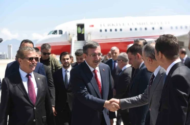 Cumhurbaşkanı Yardımcısı Cevdet Yılmaz, KKTC’de 