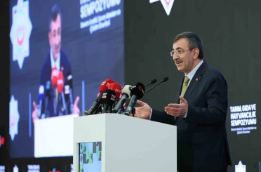 Cumhurbaşkanı Yardımcısı Yılmaz: "2026 bütçesinde gıda, tarım ve hayvancılık sektörüne 824 milyar lira ödenek ayrıldı" 