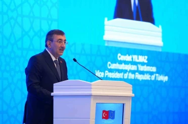 Cumhurbaşkanı Yardımcısı Yılmaz: "AB-Türkiye ilişkilerinin öneminin çok daha yükseldiği günlerden geçiyoruz" 