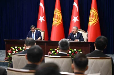 Cumhurbaşkanı Yardımcısı Yılmaz: "Türk müteahhitlik firmaları Kırgızistan’da 95 projeyi hayata geçirdi" 