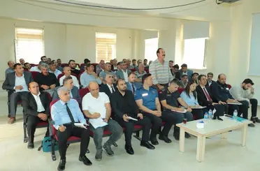 Çüngüş’te muhtarlar toplantısı düzenlendi
