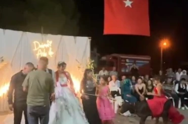 Damadın eniştesinden ilginç düğün hediyesi