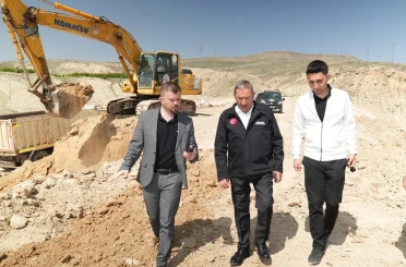 Darende Millet Bahçesi’nde çalışmalar sürüyor 