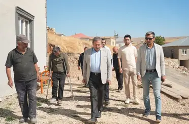 Darende’de Üçpınar Mahallesi’ne çevre düzenlemesi
