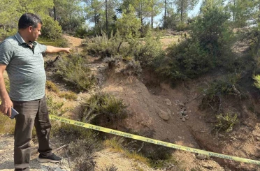 DEAŞ’lıların öldürdüğü Binali Aslan’ın gömüldüğü yer görüntülendi 