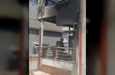 Defne’de ev yangını yaşandı 