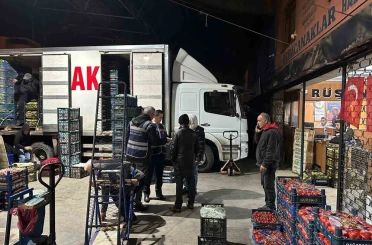 Defterdarlıktan Zonguldak Hali’ne şafak denetimi 