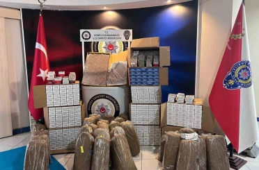 Demirci’de kaçak tütün operasyonu 