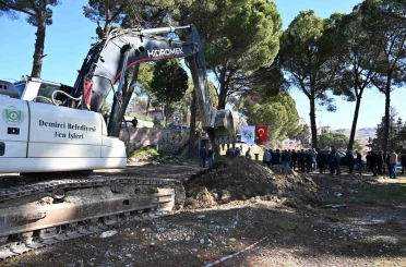 Demirci’de yılların hayali gerçek oluyor 