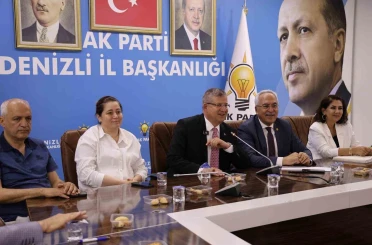 Denizli AK Parti’de ’vefa’ zirvesi 