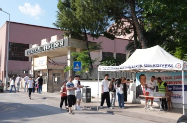 Denizli Büyükşehirden LGS’ye giren öğrencilere destek 