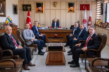 Denizli OSB Yönetimi, Denizli’ye yeni atanan Cumhuriyet Başsavcısına hayırlı olsun ziyaretinde bulundu 