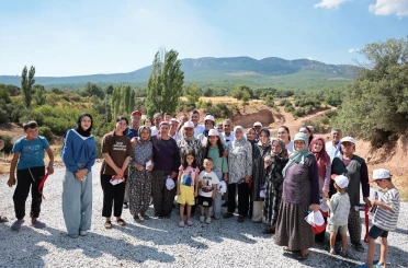 Denizli’de 4 ilçeyi bağlayan yoldaki 30 yıllık hasret sona erdi 
