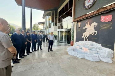 Denizli’de Miryokefalon Zaferinin tarihi mirasını yaşatacak anıt törenle açıldı 