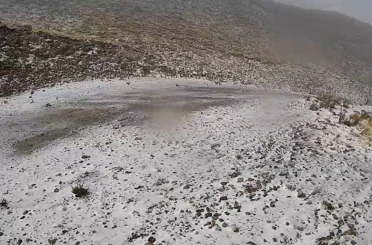 Denizli’ye yılın ilk karı düştü 