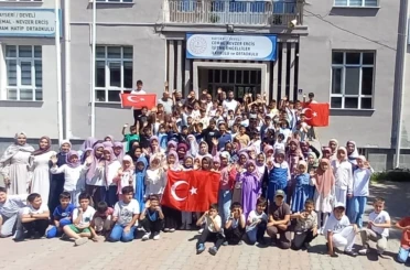 Develi Yaz Kur’an Kursu’nda Veda Hutbesi Okuma Etkinliği düzenlendi 