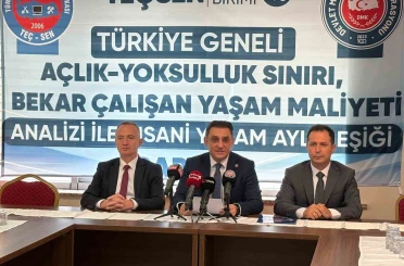 Devlet Memurları Konfederasyonuna bağlı TEÇSEN açlık sınırı araştırmasını açıkladı 