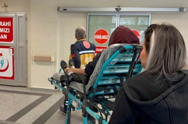 Devrilen elektrikli bisikletin sürücüsü yaralandı 