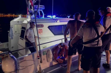 Didim açıklarında alabora olan teknedeki 2 kişi kurtarıldı 
