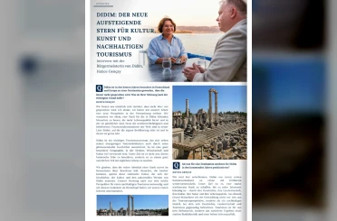 Didim, Almanya’daki bir dergide tanıtıldı 