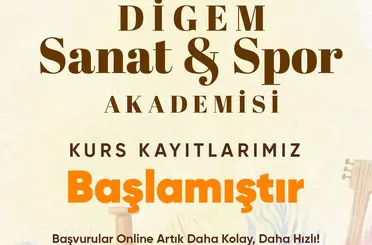 Didim Belediyesi DİGEM Sanat ve Spor Akademisi’nde kurs kayıtları başladı
