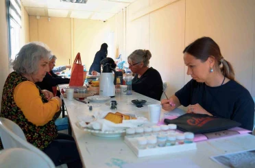 Didim Belediyesi’nin çini kursu ilgi görüyor 