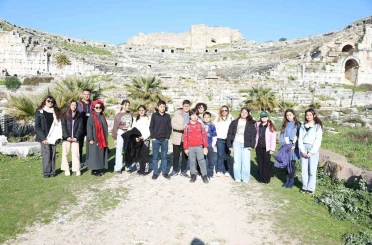 Didim Çocuk Meclisi’nden Miletos’ta matematik yolculuğu 