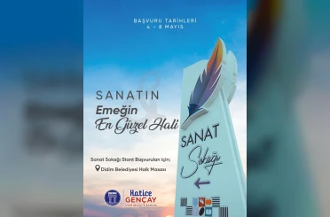 Didim Sanat Sokağı için başvurular başlıyor