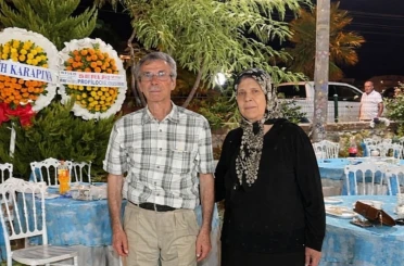 Didim’de 8 saat arayla vefat eden Kır çifti son yolculuğuna uğurlandı 