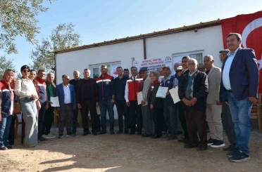 Didim’de ’İyi Tarım’ sertifikaları dağıtıldı