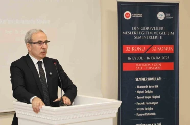 Din Görevlileri Mesleki Eğitim ve Gelişim Seminerleri 2 başladı 