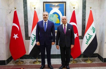 Dışişleri Bakanı Fidan, Iraklı mevkidaşı Hüseyin ile görüştü 
