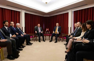 Dışişleri Bakanı Fidan, Iraklı mevkidaşı Hüseyin ile görüştü 