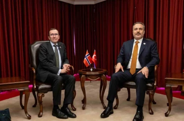Dışişleri Bakanı Fidan, Norveçli mevkidaşı Eide ile görüştü 