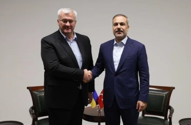 Dışişleri Bakanı Fidan, Ukraynalı mevkidaşı Sybiha ile görüştü 