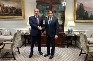 Dışişleri Bakanı Hakan Fidan, ABD’li mevkidaşı Rubio ile bir araya geldi 