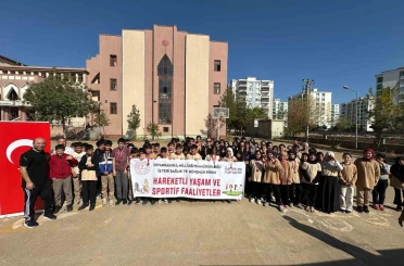 Diyarbakır’da 29 Ekim Cumhuriyet Bayramı lazer run yarışması düzenlendi