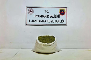 Diyarbakır’da 38 kilo esrar ele geçirildi
