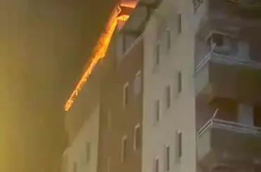 Diyarbakır’da apartman yangını korkuttu
